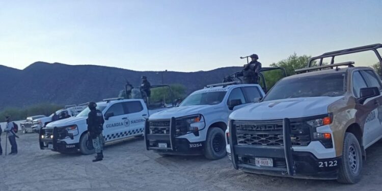 Activa Guardia Estatal Plan Tamaulipas por incendio forestal en Bustamante