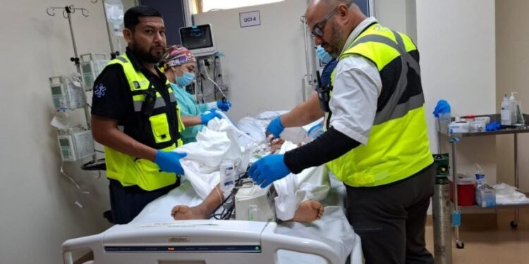 Realiza Gobierno de Tamaulipas traslado exitoso de paciente pediátrico al Hospital Infantil