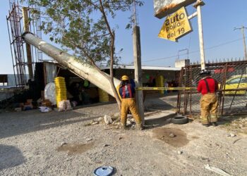 Activa Municipio operativo de limpieza y prevención por fuertes vientos en Victoria.