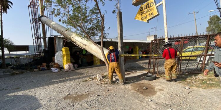 Activa Municipio operativo de limpieza y prevención por fuertes vientos en Victoria.
