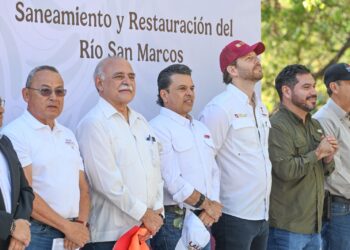 En el río San Marcos conmemoran el Día Mundial del Agua.