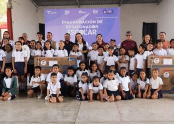 Abre DIF Tamaulipas nuevo desayunador escolar en comunidad rural de El Mante