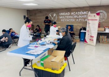 Impulsa Salud campaña intensiva de donación voluntaria de sangre
