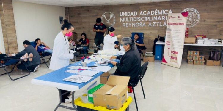 Impulsa Salud campaña intensiva de donación voluntaria de sangre