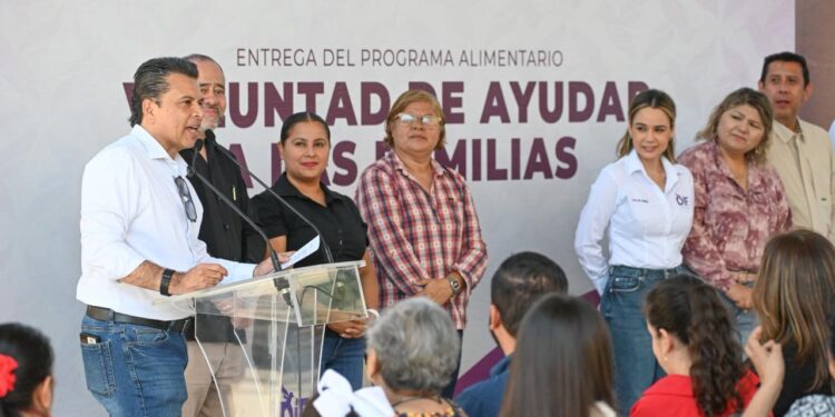 Aseguran DIF y Municipio acceso a alimentos nutritivos a 800 familias más.