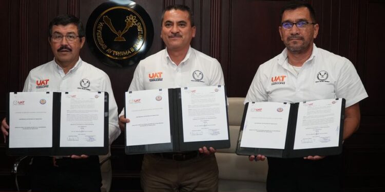 La UAT y el SUTUAT firman convenio de revisión salarial 2026