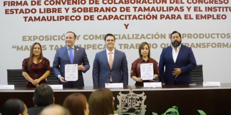 Impulsan ITACE y Congreso del Estado nuevas oportunidades de capacitación para las y los tamaulipecos