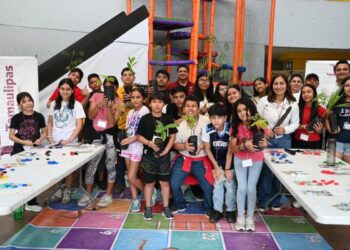 Promueve taller educativo cuidado del medio ambiente y reforestación