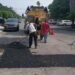 En atención a la indicación de Lalo Gattás, sigue rehabilitación de calles y avenidas.