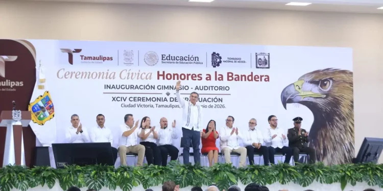 Entrega Américo gimnasio-auditorio al Tec Victoria; inversión fue de 84 mdp