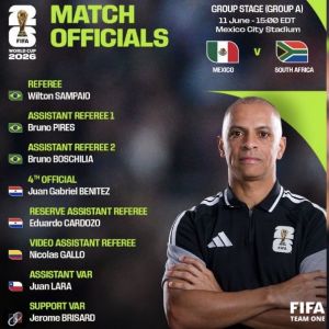 México ya conoce a su árbitro para el arranque del Mundial 2026