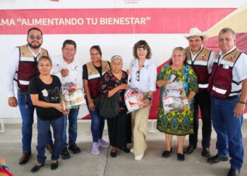 Arranca SEBIEN entrega de paquetes alimentarios