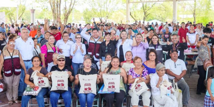 Mercado de Bienestar llega a Abasolo
