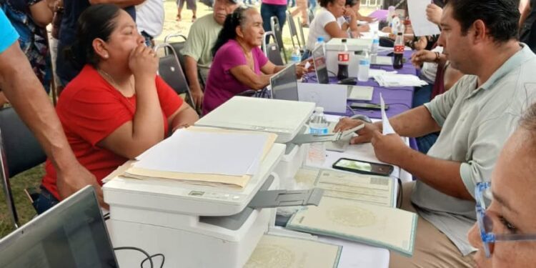 Acercó Registro Civil servicios y trámites a familias de Antiguo Morelos durante la Brigada Transformando Familias
