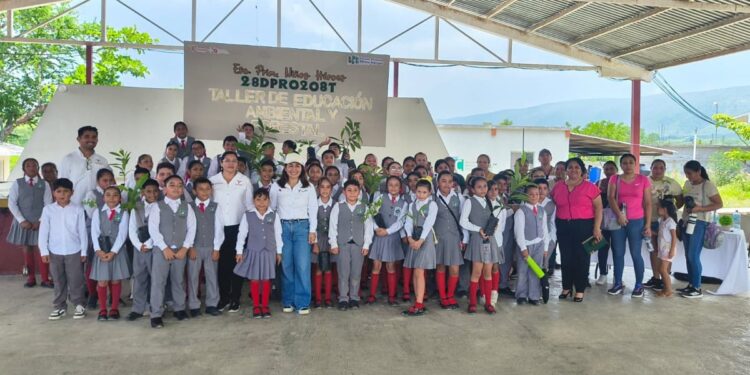 Llevan educación ambiental y cultura forestal a estudiantes de Antiguo Morelos