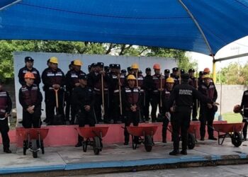 Participa Guardia Estatal en la Cuarta Jornada Estatal de Limpieza