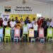 Adolescentes en conflicto con la Ley Penal elaboran y donan mobiliario de creación artística a Jardín de Niños de Güémez