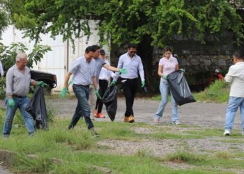 Participa Secretaría de Salud en Cuarta Jornada Estatal de Limpieza