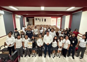 Impulsa STPS acciones de prevención del trabajo infantil en COBAT 05 de Ciudad Victoria