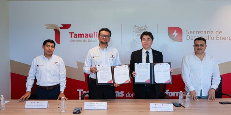 Fortalece Tamaulipas la transformación del sistema energético con alianzas con la academia