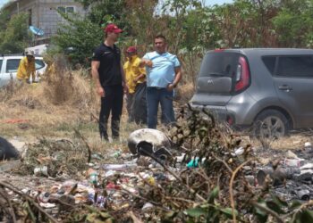 Previene SEDUMA inundaciones, enfermedades e incendios causados por tiraderos clandestinos