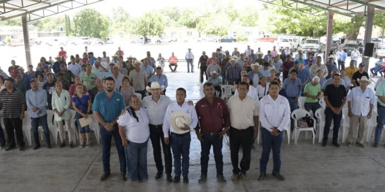 Llevan riego tecnificado y sistemas fotovoltaicos a productores de Tamaulipas