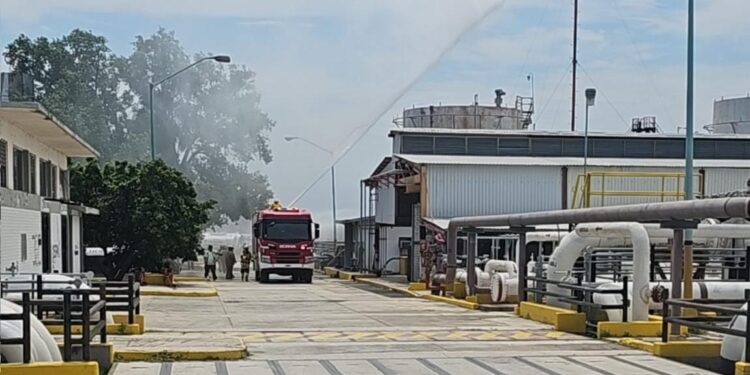 Participa la Guardia Estatal en simulacro por derrame de hidrocarburo