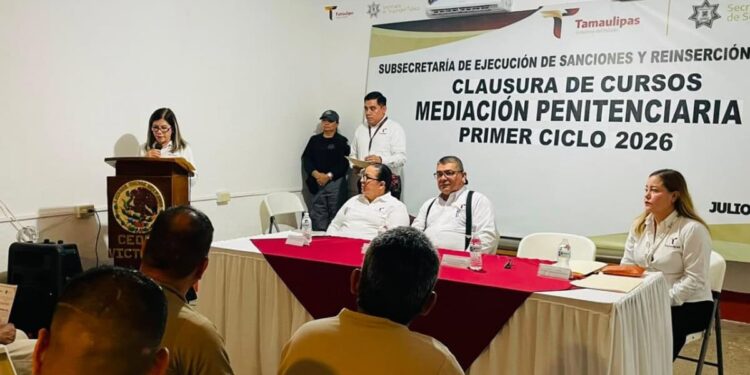 Certifican a PPL de los CEDES Victoria y Altamira en Mediación Penitenciaria