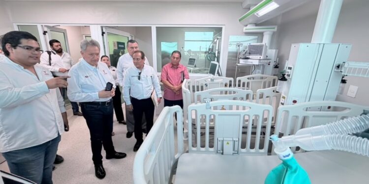 Supervisa secretario de Salud el nuevo Hospital General de Madero IMSS-Bienestar para próxima inauguración