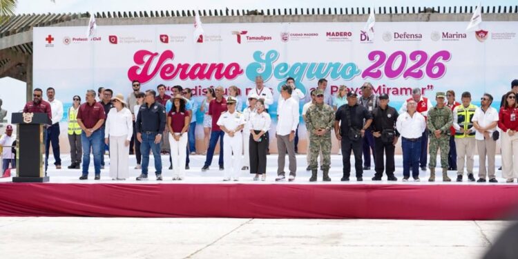 Inicia Operativo Verano Seguro 2026 en Playa Miramar
