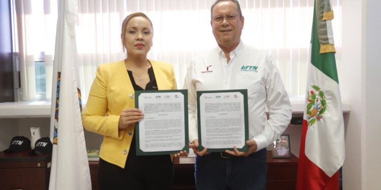 Amplía UTTN oportunidades académicas y laborales para sus estudiantes mediante convenio empresarial