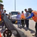 Supervisa Lalo Gattás trabajos de conservación de calles y vialidades.