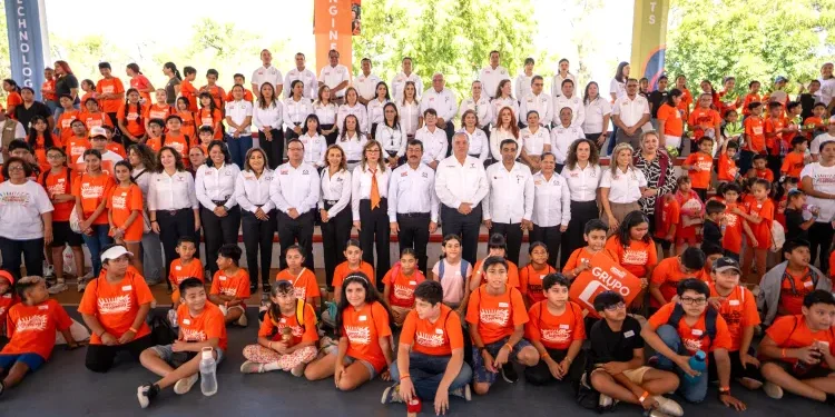 Inaugura el rector Dámaso Anaya campamento científico infantil de la UAT en el Campus Victoria