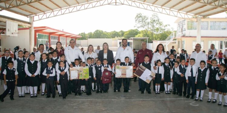 Tamaulipas fortalece la educación con el arranque del ciclo escolar 2026-2027 en Abasolo