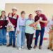Entrega SEBIEN apoyos sociales en González