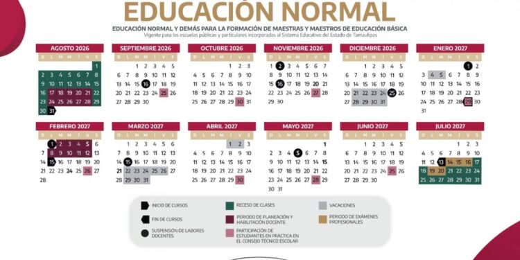 Cumplirá Tamaulipas con el calendario escolar de 185 días
