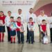 Asiste secretario del Trabajo al inicio de ciclo escolar con entrega de apoyos para estudiantes en Tula