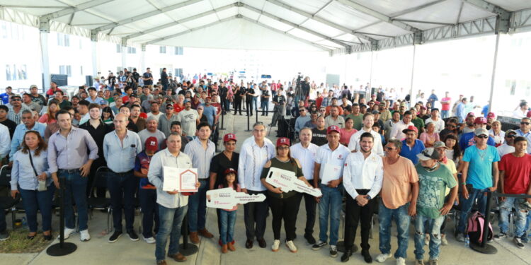 Tamaulipas, tercer estado con mayor avance en Programa de Vivienda para el Bienestar