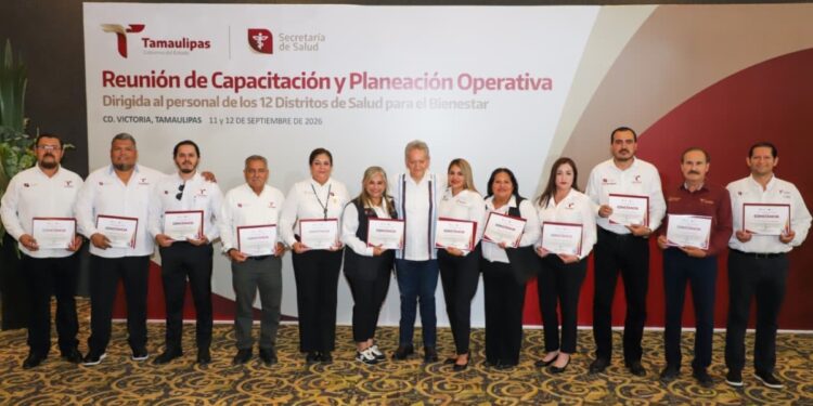 Refuerza secretario de Salud trabajo en equipo con los Distritos de Salud