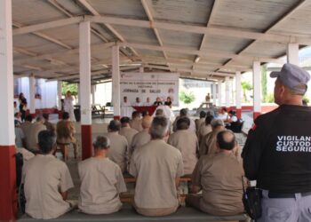 Realiza CEDES Victoria brigada de salud integral a personas privadas de la libertad
