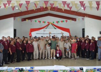 Fomentan CEDES de Tamaulipas el valor del patriotismo y la sana convivencia con verbena patria