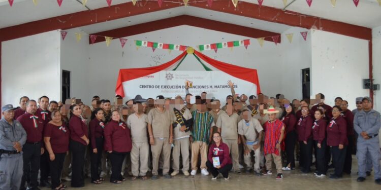Fomentan CEDES de Tamaulipas el valor del patriotismo y la sana convivencia con verbena patria
