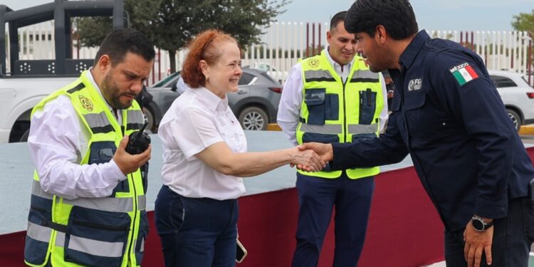 Activan en Torre Bicentenario protocolos de prevención y respuesta de emergencia como parte del Simulacro Nacional 2026