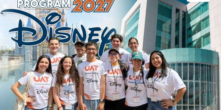 Disney convoca a estudiantes de la UAT para el Programa de Intercambio Cultural 2027