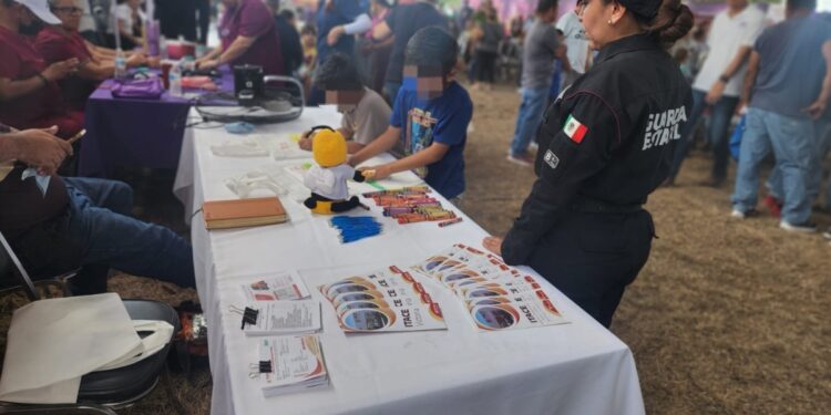 Acerca Guardia Estatal sus servicios a las familias de Jiménez a través de la Brigada Transformando Familias del DIF Tamaulipas