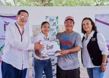 DIF Tamaulipas lleva apoyo alimentario a familias de atención prioritaria en los 43 municipios