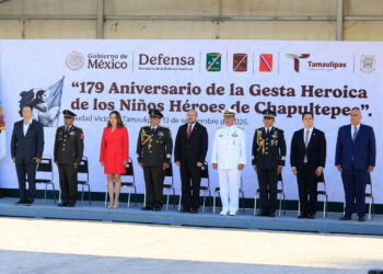 Conmemora Tamaulipas gesta heroica de los Niños Héroes de Chapultepec
