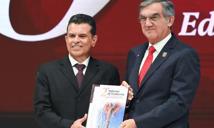 Respalda gobernador 5 años de resultados de Lalo Gattás.