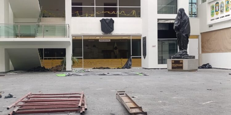 Congreso de Tamaulipas pone a punto sus instalaciones antes del tercer año legislativo