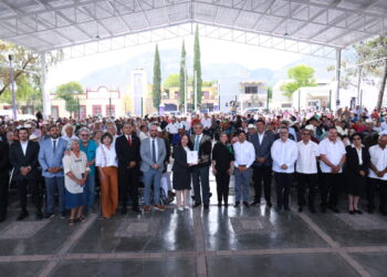 Reitera Américo apoyo a Miquihuana para avanzar en la transformación y bienestar